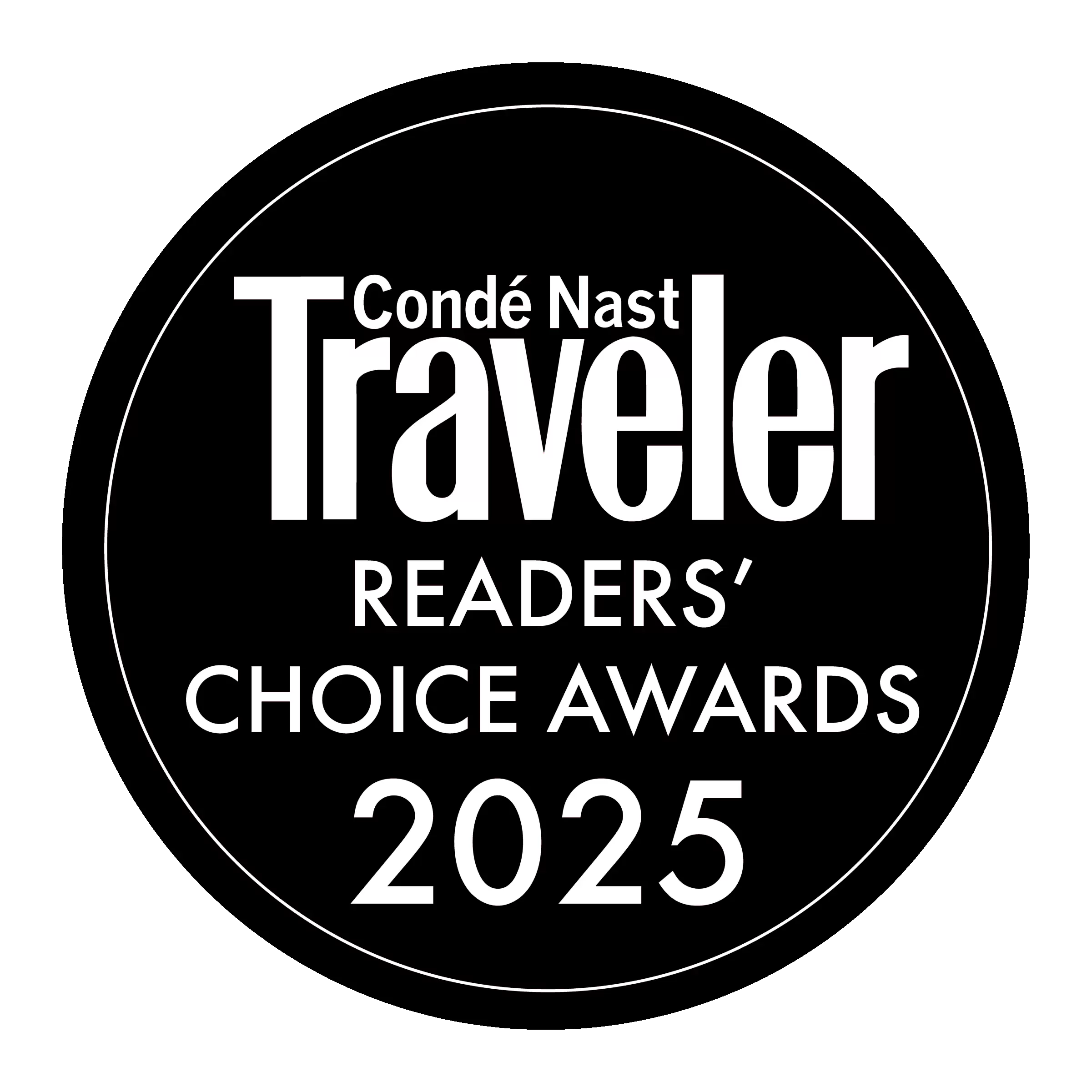 Condé Nast Traveler Readers’ Choice Awards 2025