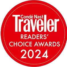 L'un des Meilleurs Resorts du Monde par les Condé Nast Traveler Readers' Choice Awards 2024