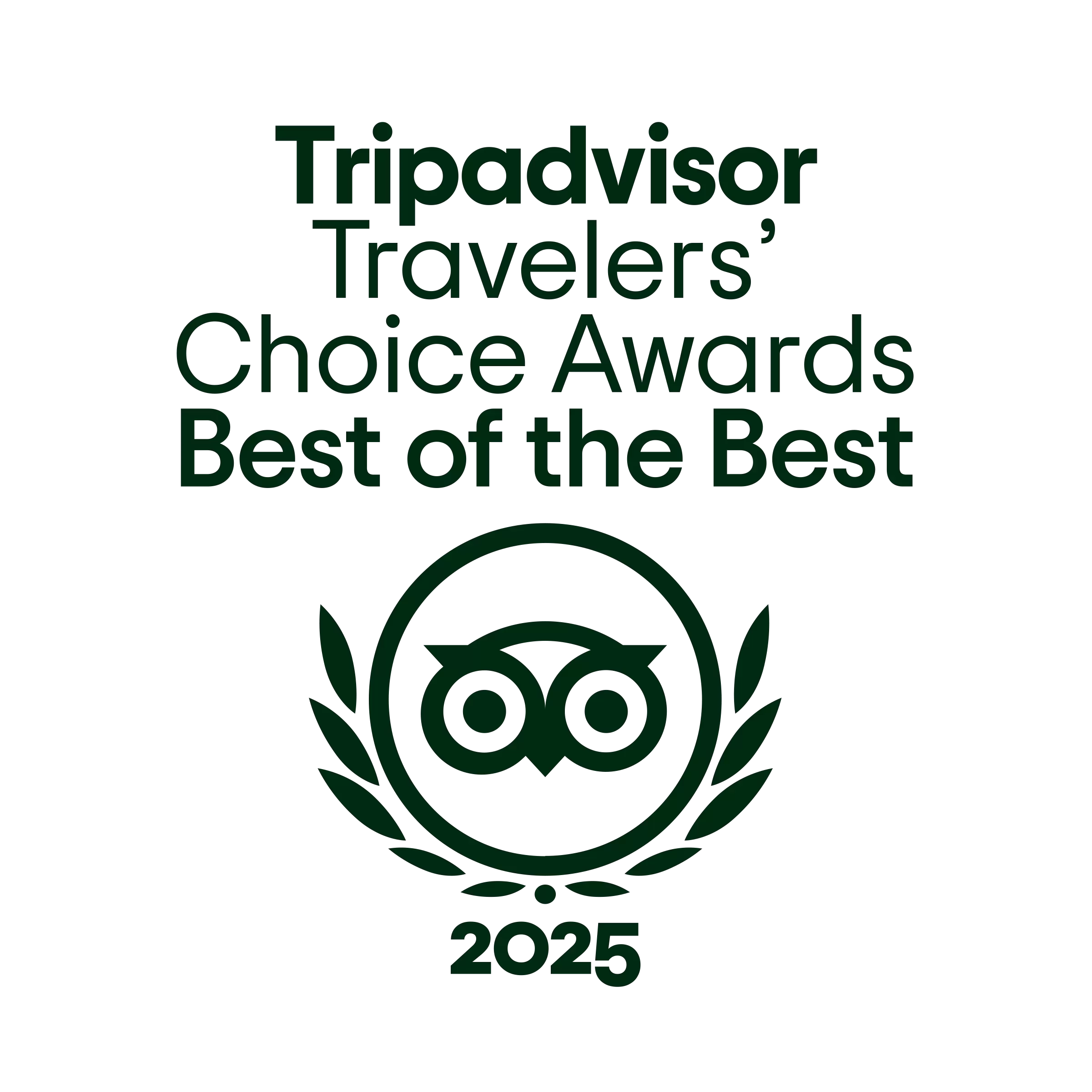 TripAdvisor Travelers’ Choice Awards 2025
